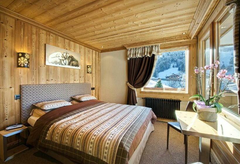 Номер Стандарт, Hôtel Chalet Les Ecureuils Restaurant, Sauna & Spa Garage