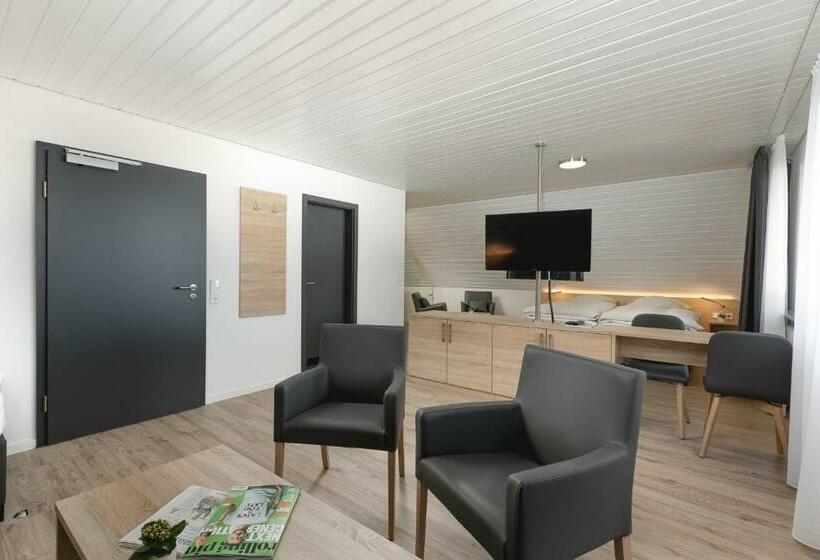 4인용 스탠다드 룸, Zur Blume Hotel & Restaurant Efringen Kirchen Bei Basel