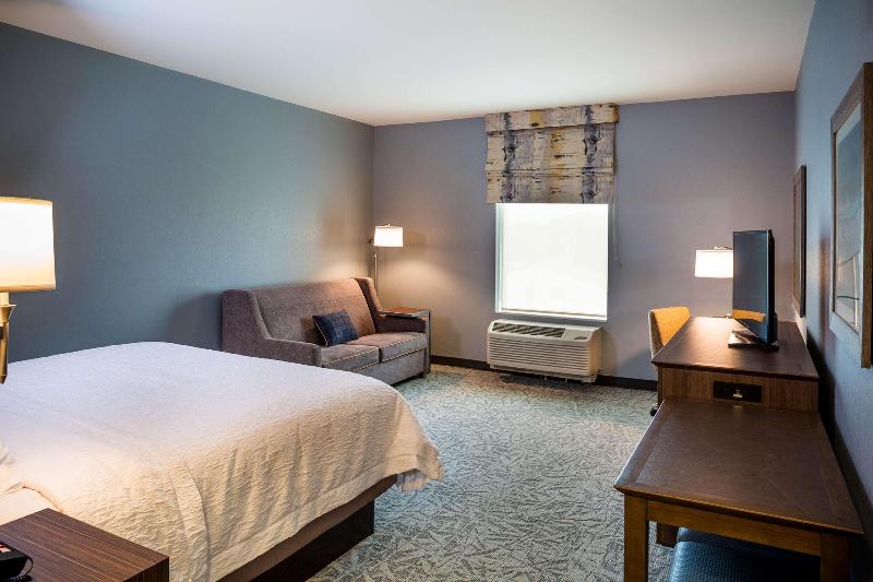 带大床的标准间, Hampton Inn Atlantic City/absecon