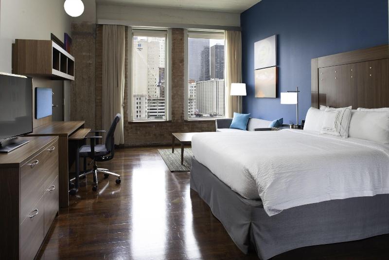 Студио Стандарт Кровать Кинг, Towneplace Suites By Marriott Dallas Downtown