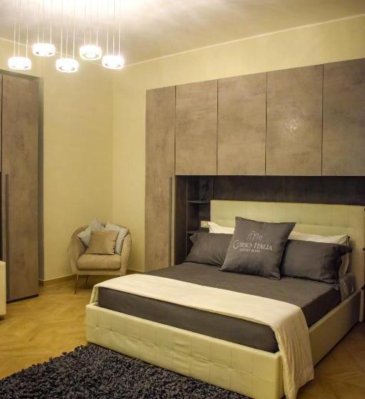 اتاق استاندارد چهارنفره با بالکن, Corso Italia Luxury Suite