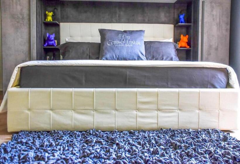 اتاق استاندارد با بالکن, Corso Italia Luxury Suite