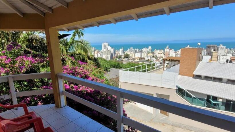 스탠다드 4인용 룸 바다전망, Residencial Santa Maria