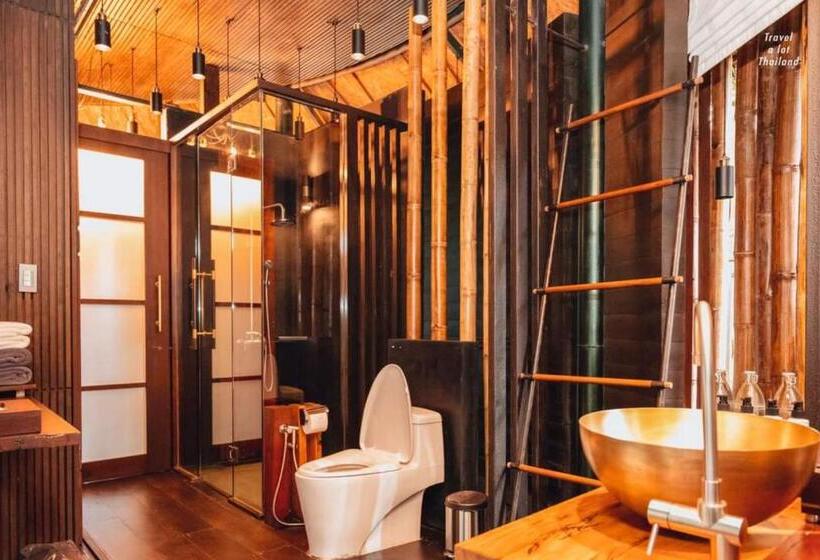 Вилла 1 Спальня Вид на Сад, The Sense Resort Kanchanaburi