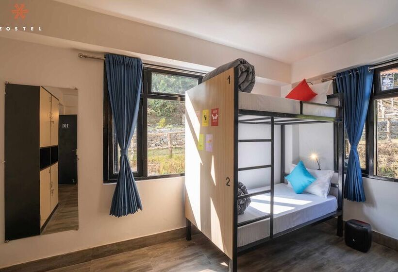 Bed in Shared Room, Zostel Rinchenpong