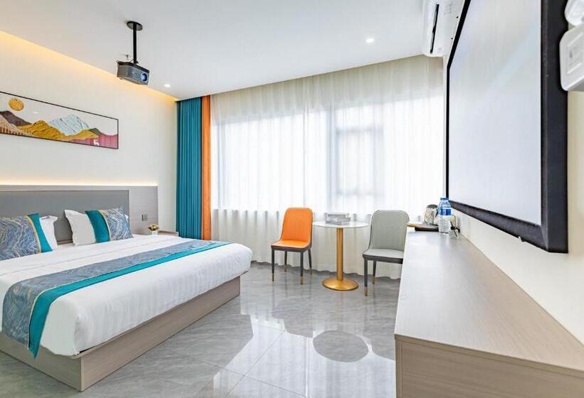 Номер Deluxe Кровать Кинг, Zhuhai Golden Lake Bay