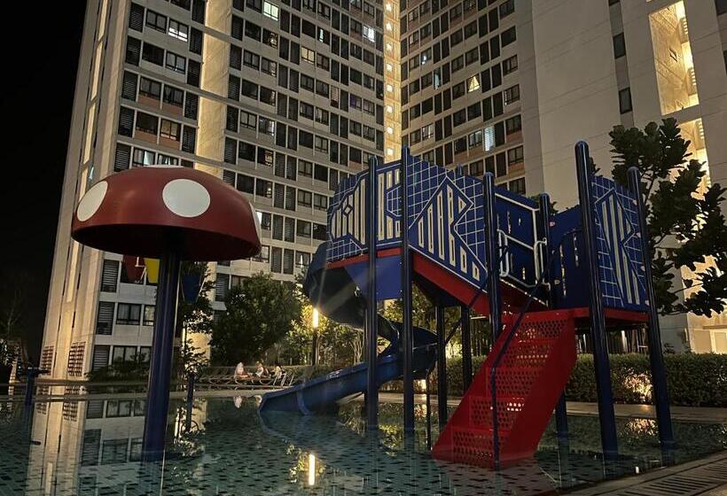 استودیو استاندارد با چشم‌انداز استخر, C&y Horizon Suites Homestay Klia Sepang