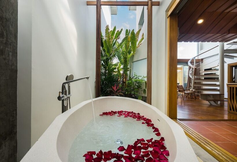 빌라 1 베드룸 - 수영장, White Sand Samui Resort
