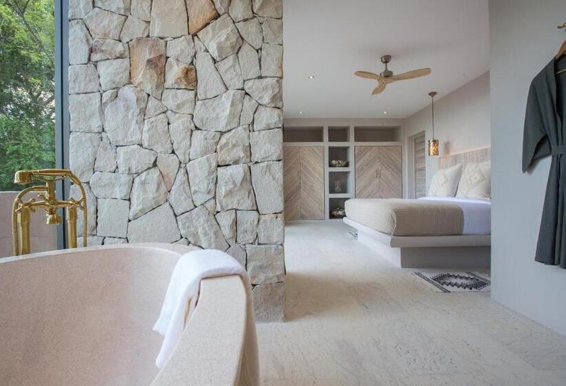 جناح ديلوكس مطل على البحر, Cielo Boutique Hotel & Spa Samui