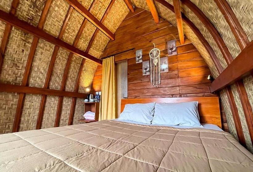 디럭스 룸, Volcano Cabin Batur Redpartner