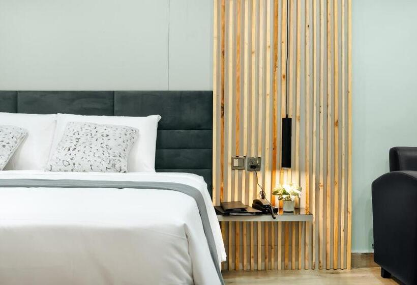 اتاق لوکس با تخت بزرگ, Kashco Apartments Wuse 2 Abuja