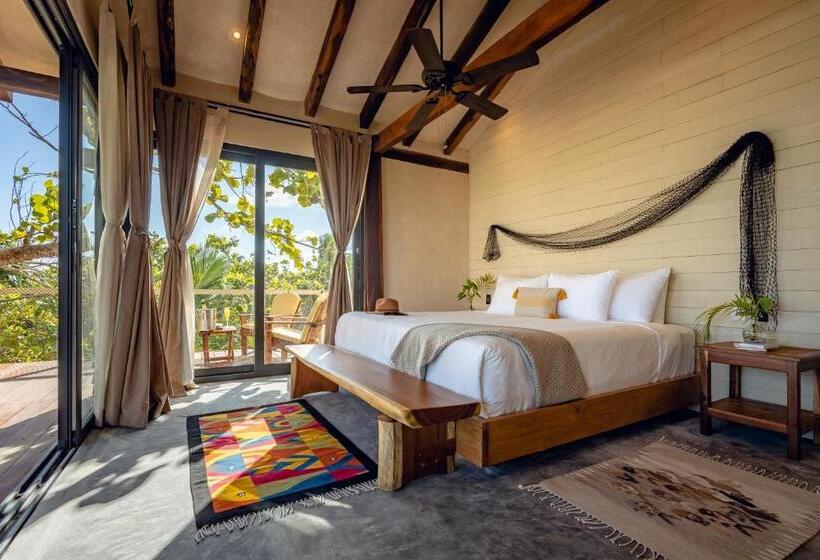 Pokój Deluxe z Balkonem, Villa Pescadores Tulum