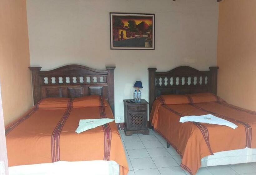 اتاق استاندارد با سرویس بهداشتی مشترک, Hospedaje El Viajero Antigua