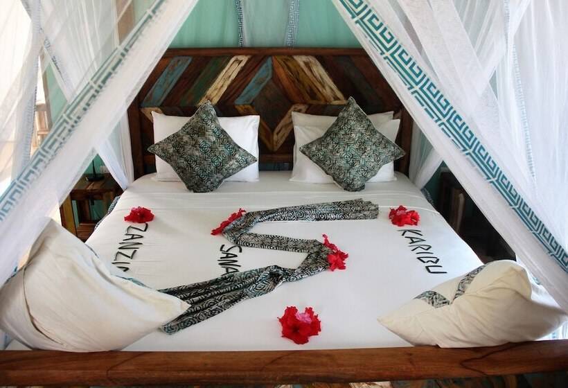 ガーデンビューのスタンダードバンガロー, Reef & Beach Resort   Spa Jambiani