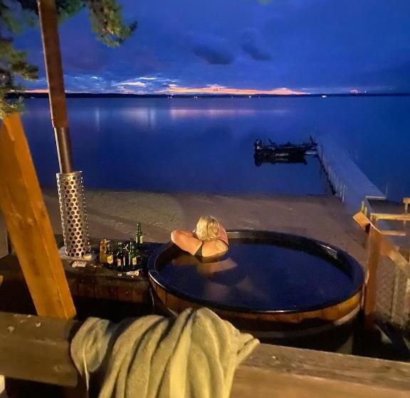 基本单人间共用浴室, årsunda Strandbad Sjösunda Vandrarhem