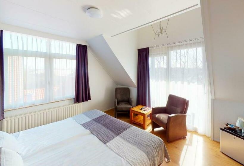 غرفة قياسية مزوَّدة بشُرفة, Duinhotel Texel