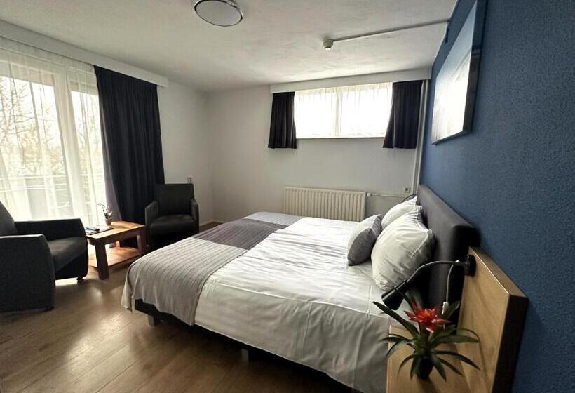 غرفة قياسية مزوَّدة بشُرفة, Duinhotel Texel
