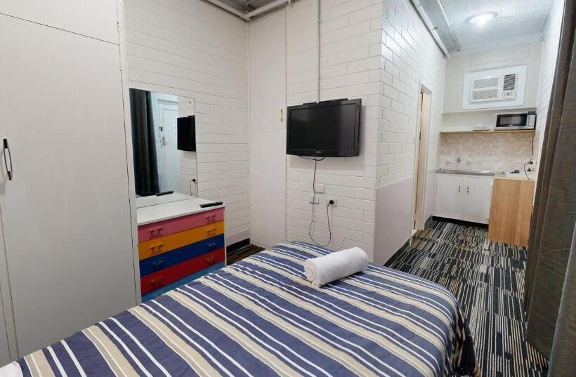 غرفة قياسية فردية, West End Motel & Backpackers