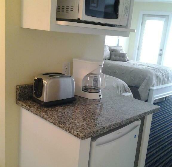 Номер Стандарт 2 Двуспальные Кровати, Surf & Sand Beach Motel
