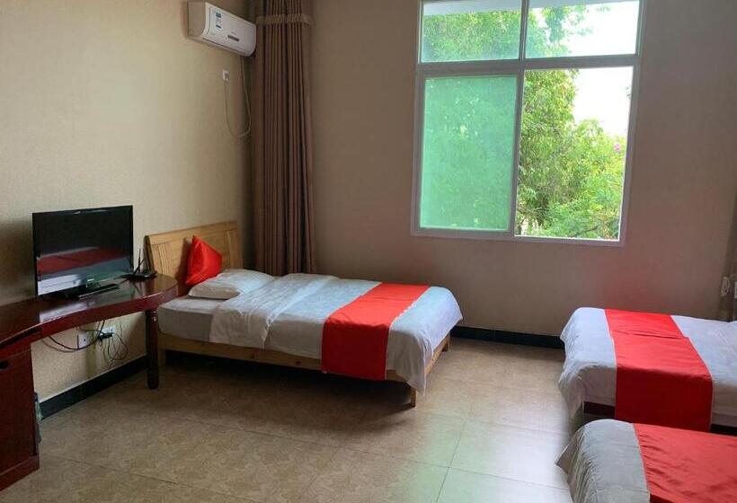 اتاق لوکس سه تخته, Xishuangbanna Aerial Garden Daijiangnan Mekong River South Business