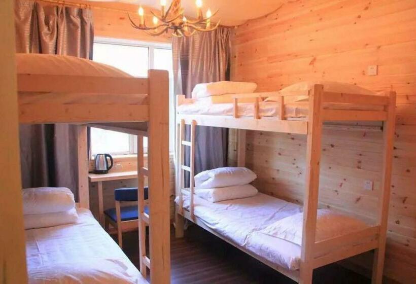 Кровать в Общей Комнате, Manzhouli Volga River International Youth Hostel