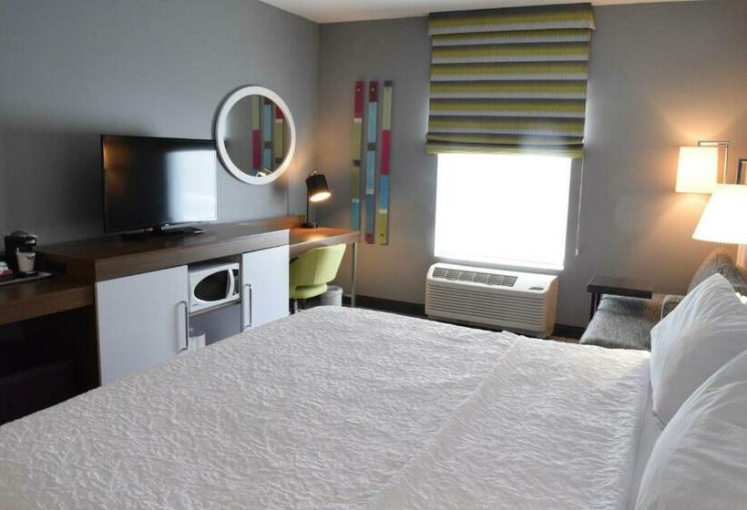 身障者適用キングサイズベッドルーム, Hampton Inn Buffalohamburg