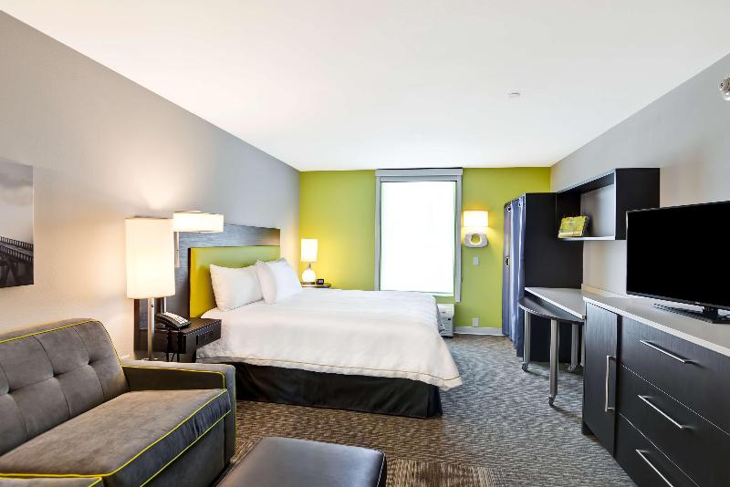 キングサイドベッドのスタンダードワンルーム, Home2 Suites By Hilton Azusa