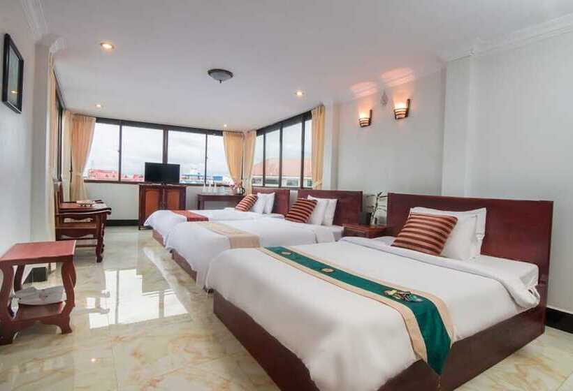 スーペリアトリプルルーム, Angkor Udom Guesthouse