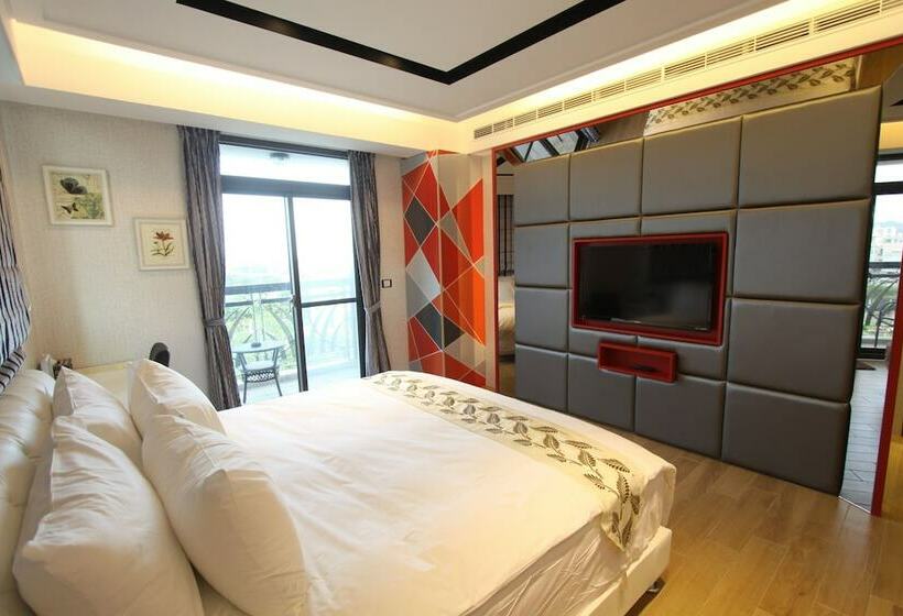 标准间带双人床, Hualien Flora B&b