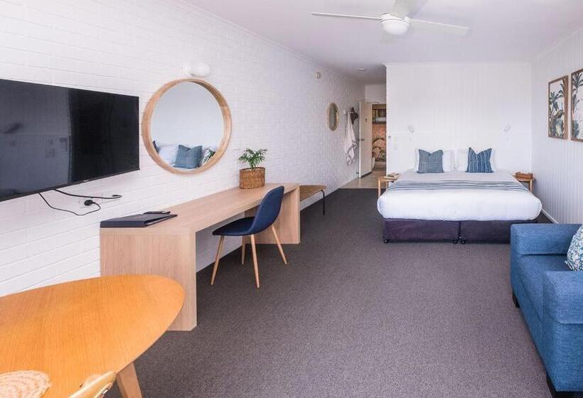 스탠다드 스튜디오 킹침대, Mollymook Seascape Motel And Apartments