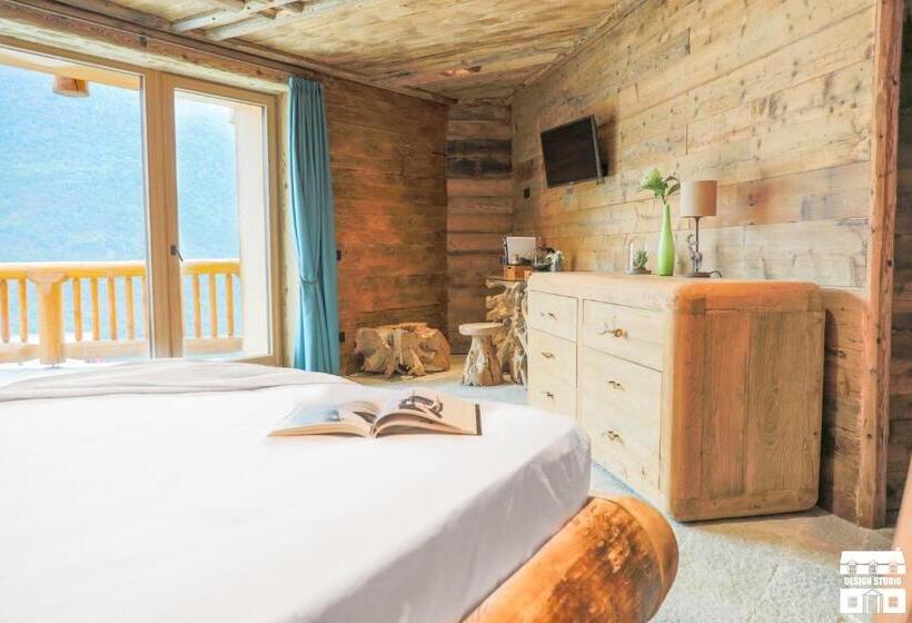4인용 스탠다드 룸, Chalet Antico Legno By Design Studio