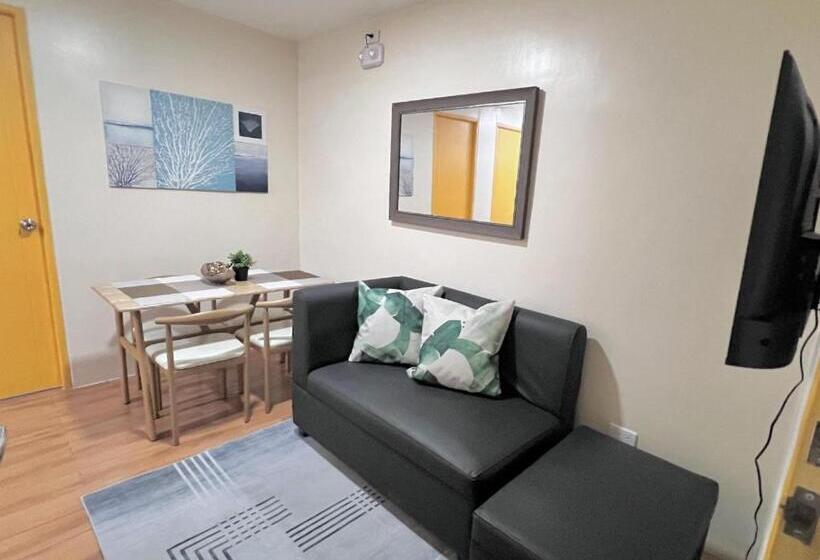 Апартаменты 1 Спальня Нижний Этаж, Urban Charms Seawind Condo, 5 Mins To Davao Int L Airport And Wharf To Samal Beach