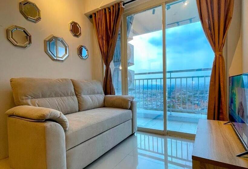 2 Bedrooms Apartment City View, Modern Living Pakuwon Mall Surabaya By Proins