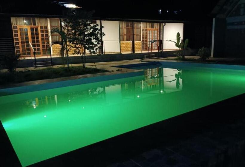 חדר סטנדרט לשלושה עם נוף לבריכה, Tiktoker Lodge