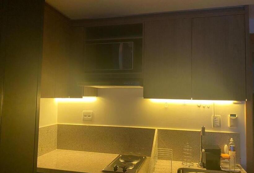 Апартаменты 1 Спальня Вид на Бассейн, Flat Hotel   Próximo Ao Aeroporto De Brasília