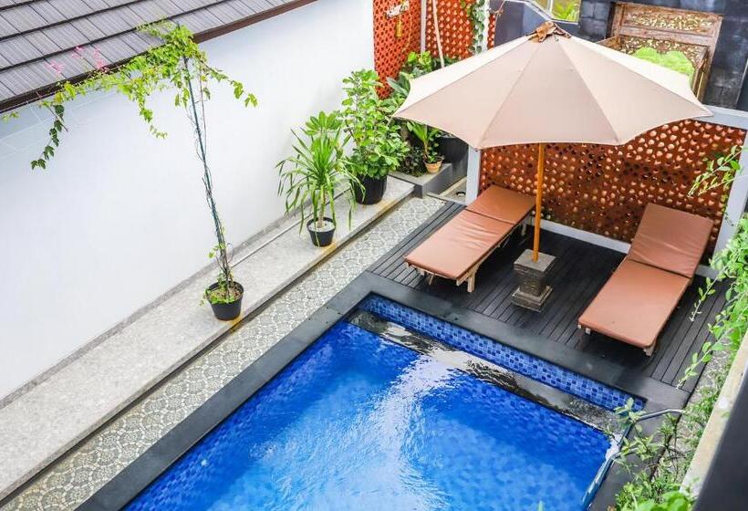 Номер Стандарт, White Blue House   Private Room, Shared Pool And Kitchen   8