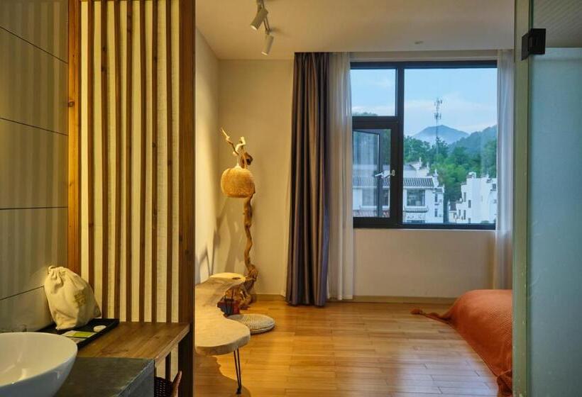 Люкс Вид на Горы, Nature Cure Village Lodge 婺源自在舍民宿