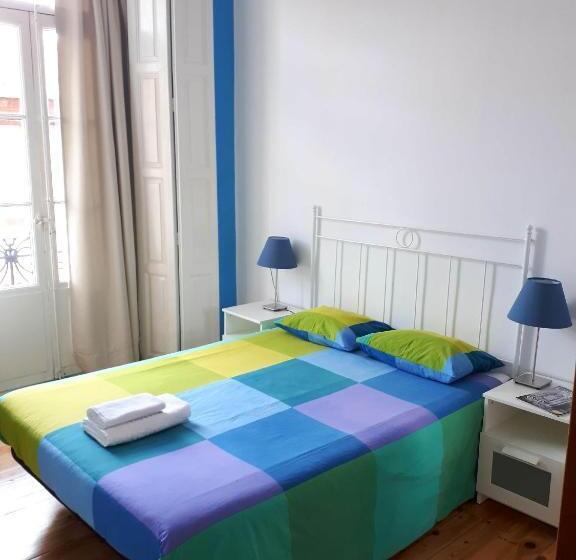 חדר סטנדרט חדר אמבטיה משותף, Leon Hostel