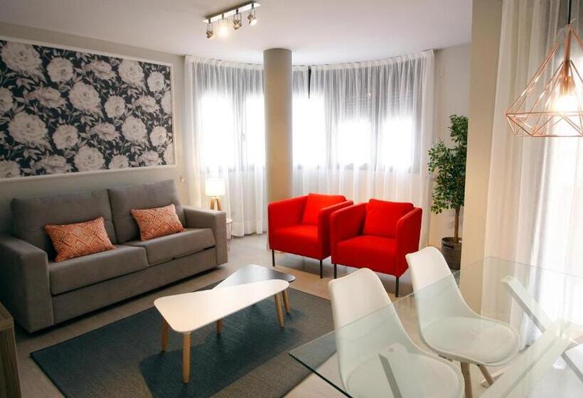 带1个卧室的高级公寓, Apartamentos Real Lleida
