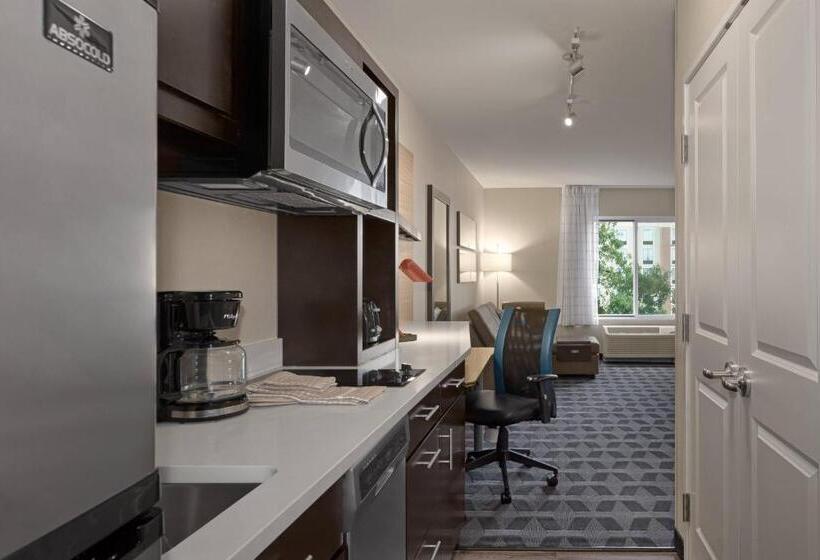 带大床的标准工作室, Towneplace Suites By Marriott Charleston Mt. Pleasant