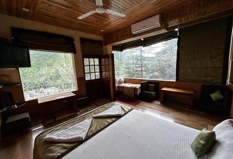 Семейный Номер Deluxe, Goroomgo Hotel Gandhi S Paradise Dharamshala