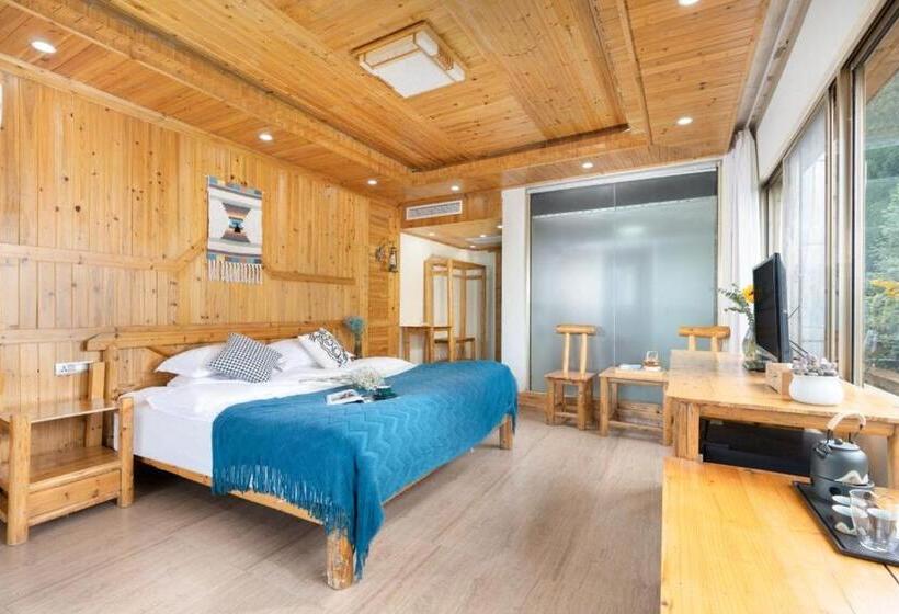 Номер Deluxe Вид на Море, Longji Panorama Hotel 龙脊全景楼大酒店