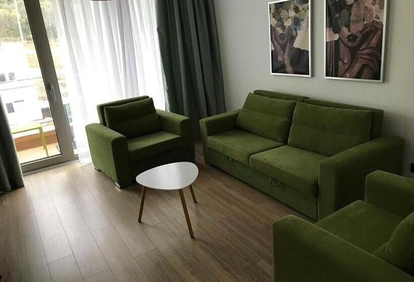 آپارتمان 1 خوابه با چشمانداز, Morina Palace
