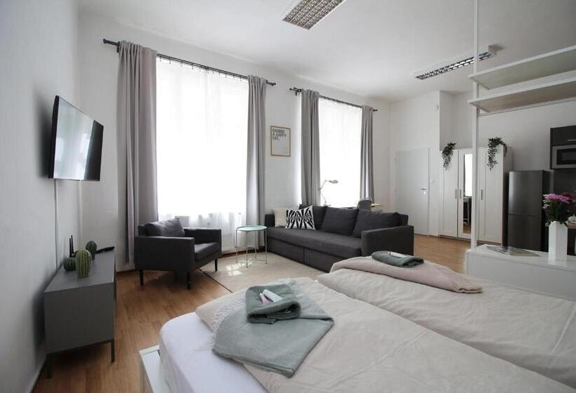 带1个卧室的豪华公寓, 7 Nights Apartments Dominikánské N