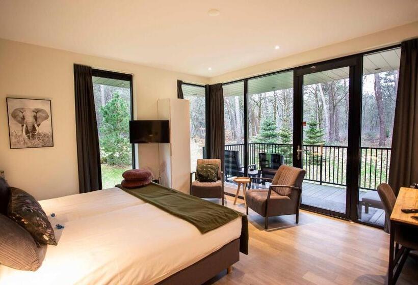 חדר דלוקס עם מרפסת, Boutique Hotel Bed&bos