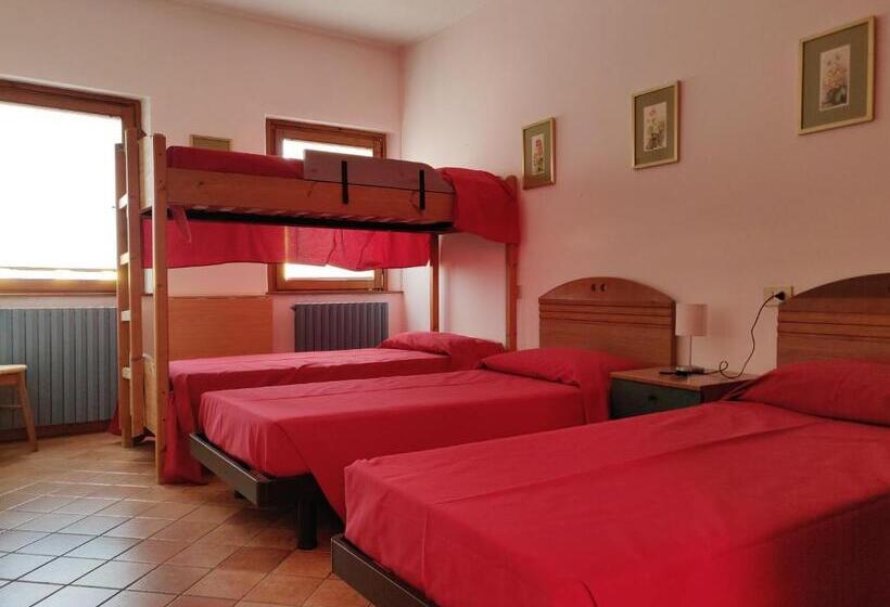 اتاق استاندارد سه نفره, Ostello Europa