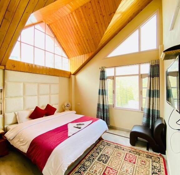 חדר משפחתי נוף להרים, Sai Cottage Shimla