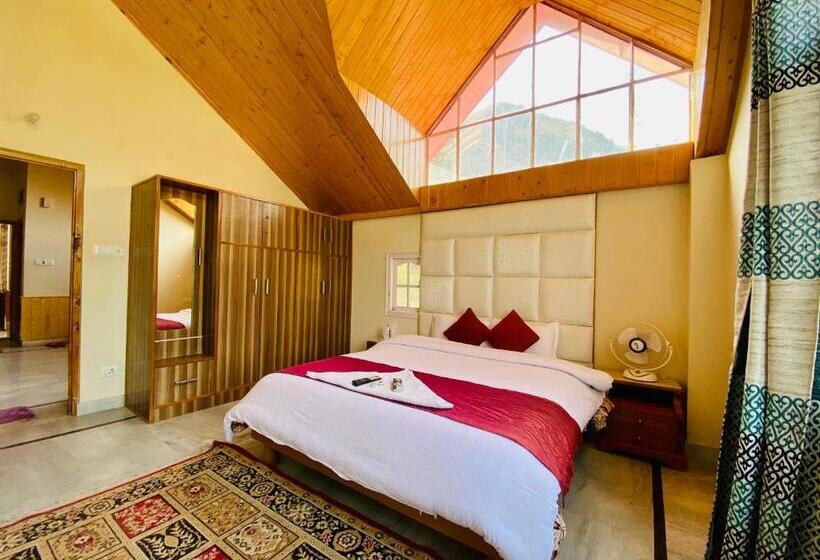 חדר משפחתי נוף להרים, Sai Cottage Shimla