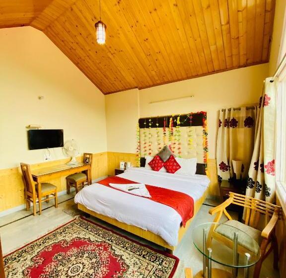 חדר סופריור עם נוף להרים, Sai Cottage Shimla