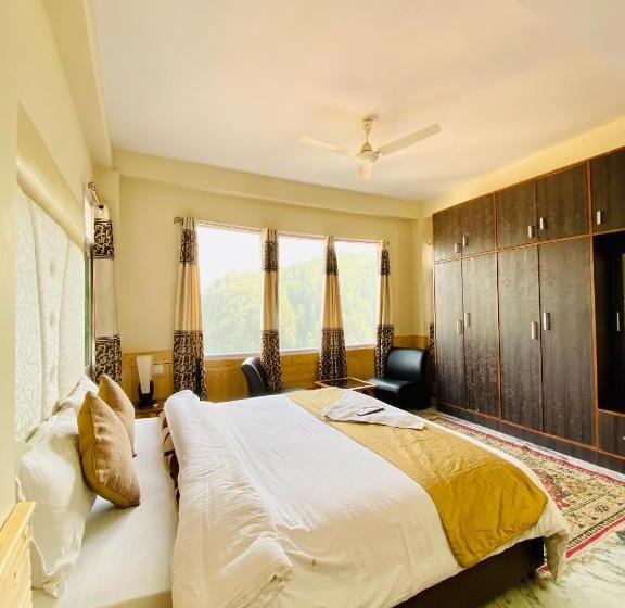 חדר סופריור עם נוף להרים, Sai Cottage Shimla